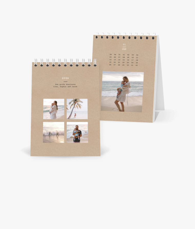 Tischkalender Clean Crafty