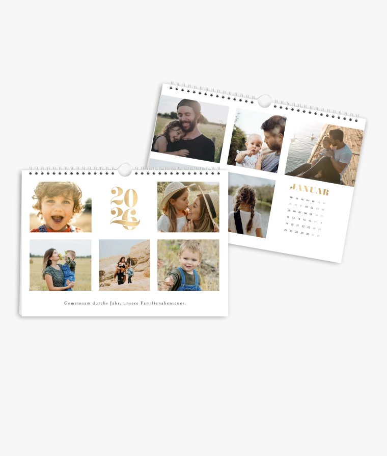 Wandkalender Golden Year