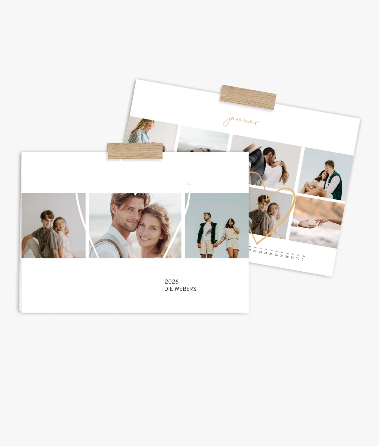Wandkalender Big Heart