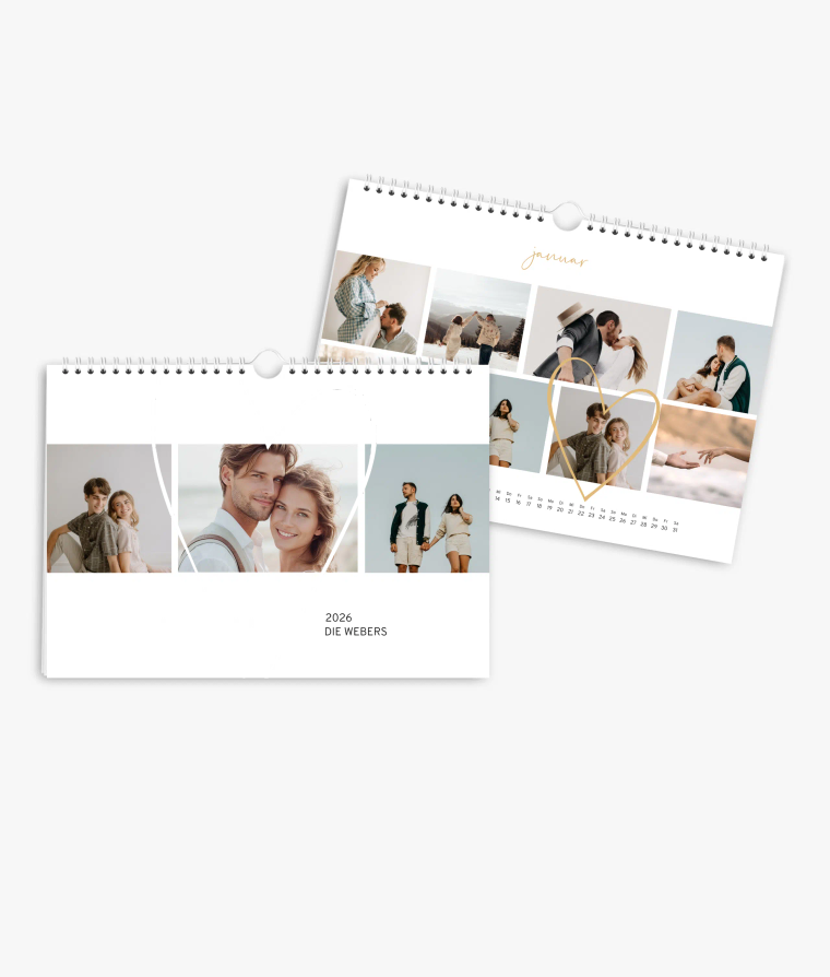 Wandkalender Big Heart