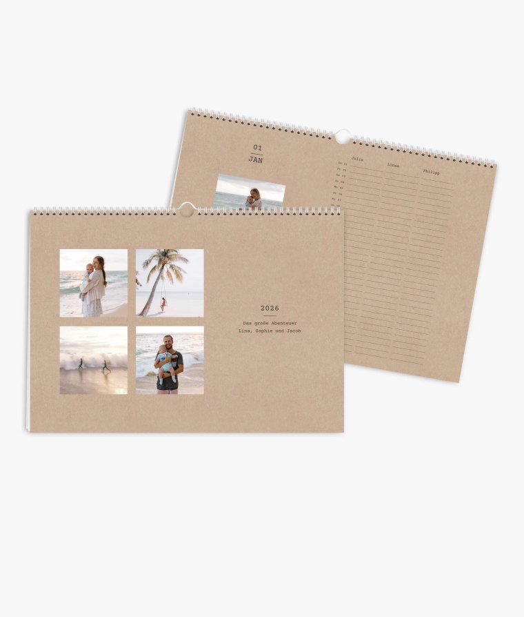 Familienplaner Clean Crafty