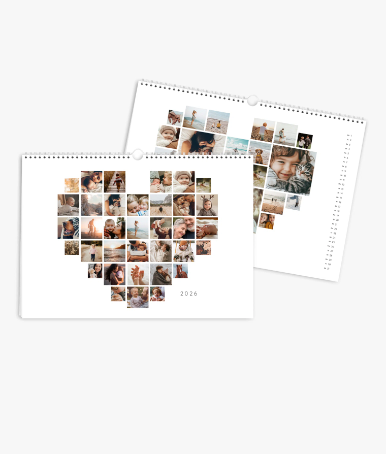 Wandkalender Love Collage