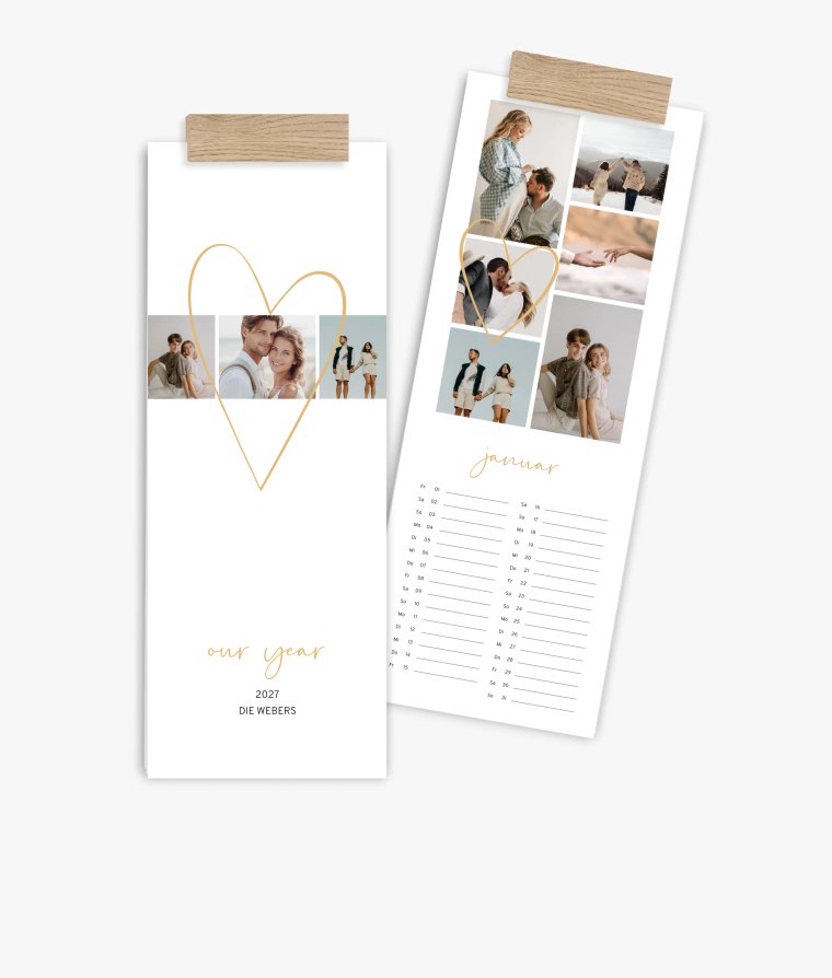 Küchenkalender Big Heart