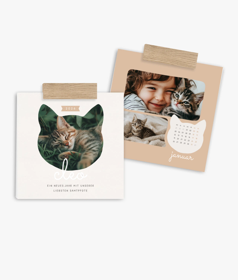 Wandkalender Samtpfote
