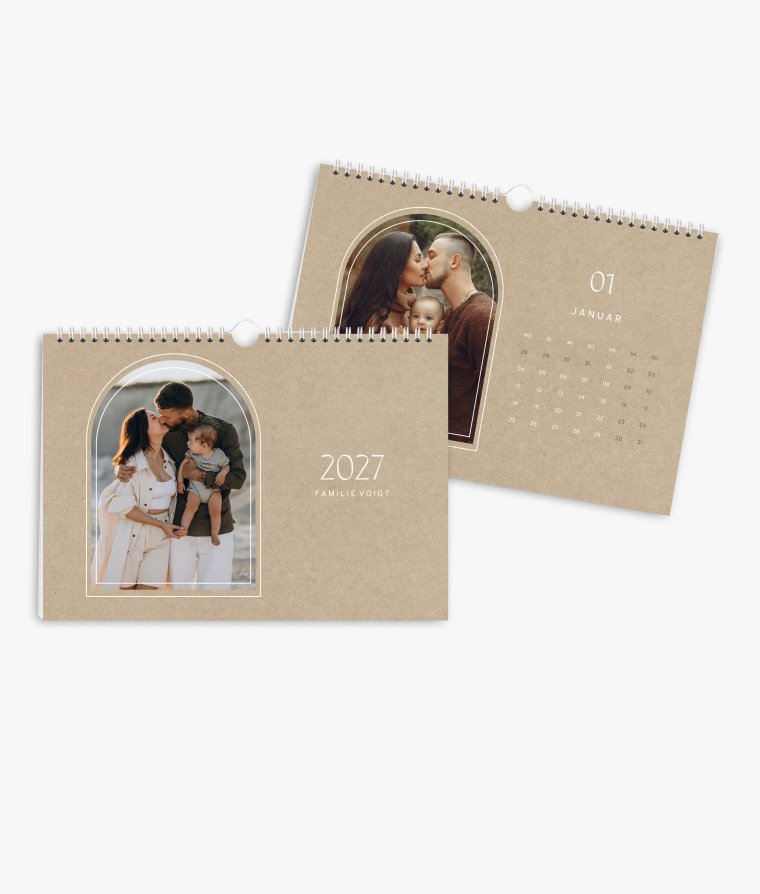Wandkalender Crafty Bogen