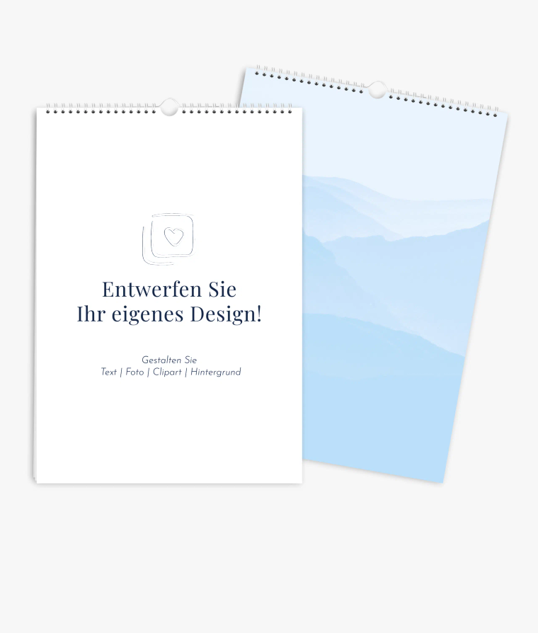 Wandkalender Undatiertes Layout