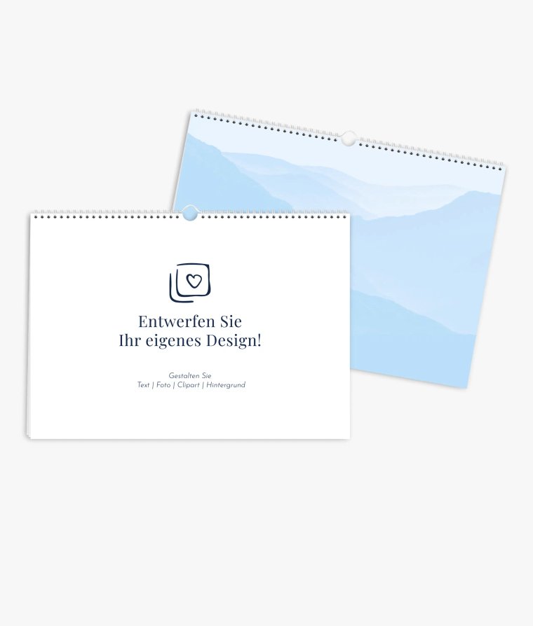 Wandkalender Undatiertes Layout