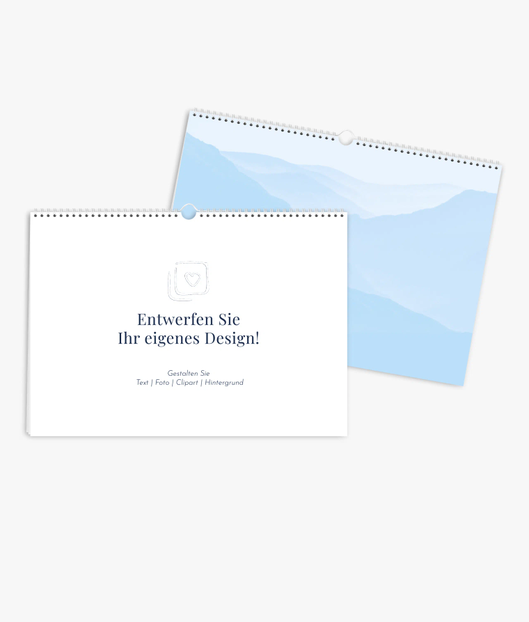 Wandkalender Undatiertes Layout