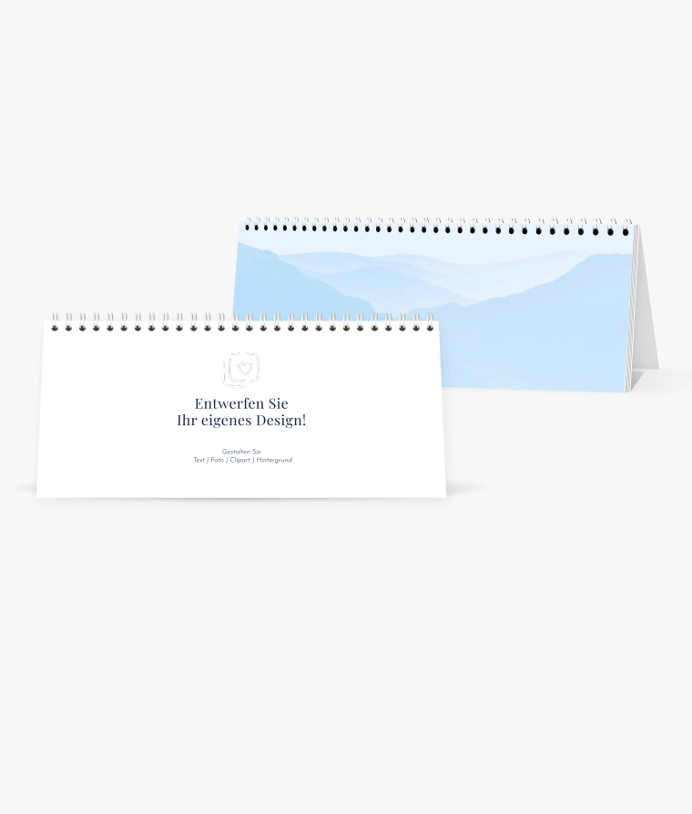 Tischkalender Undatiertes Layout