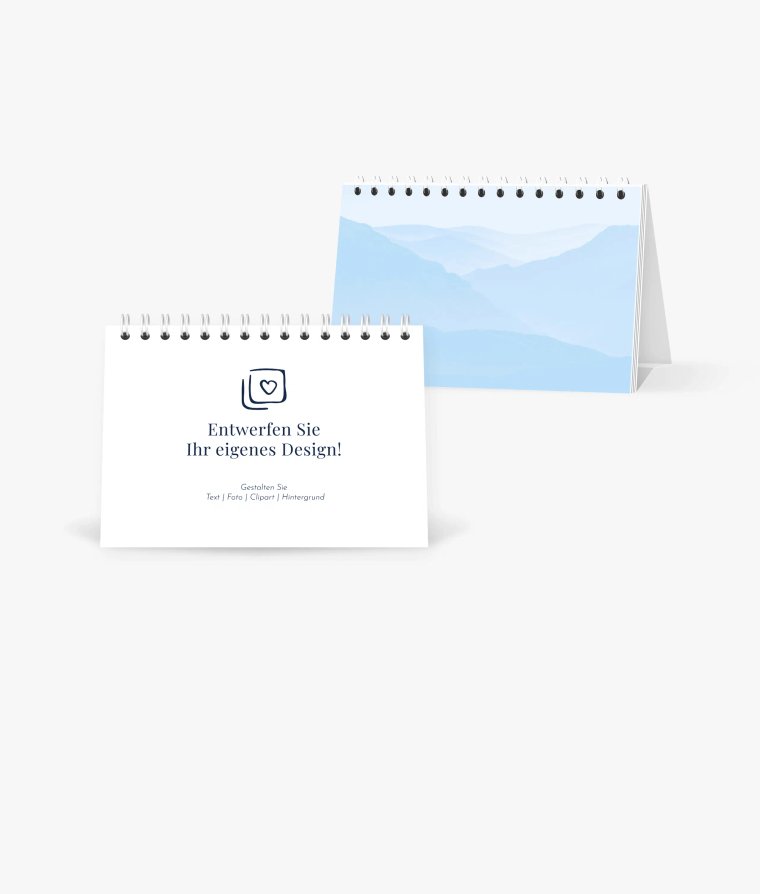 Tischkalender Undatiertes Layout