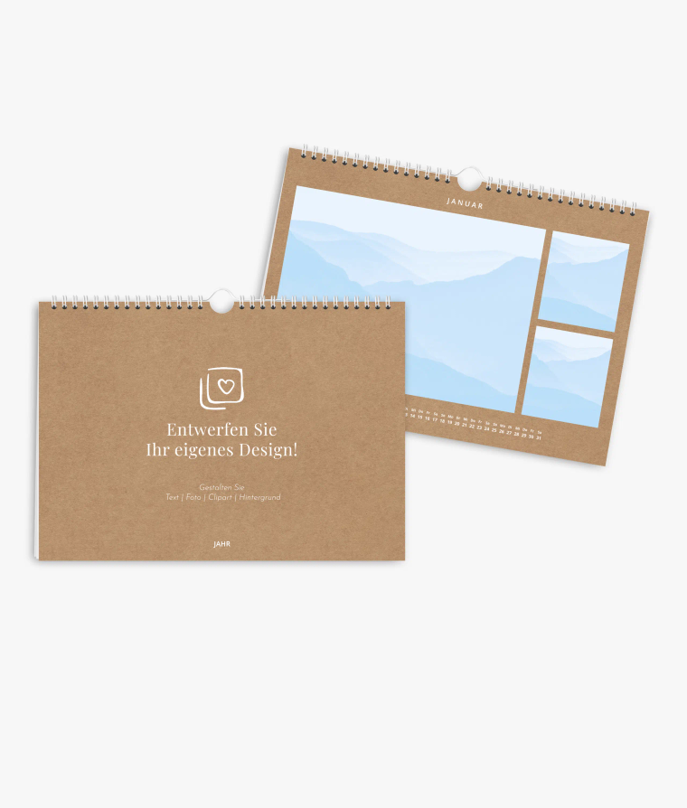 Wandkalender Blanko · Vintage