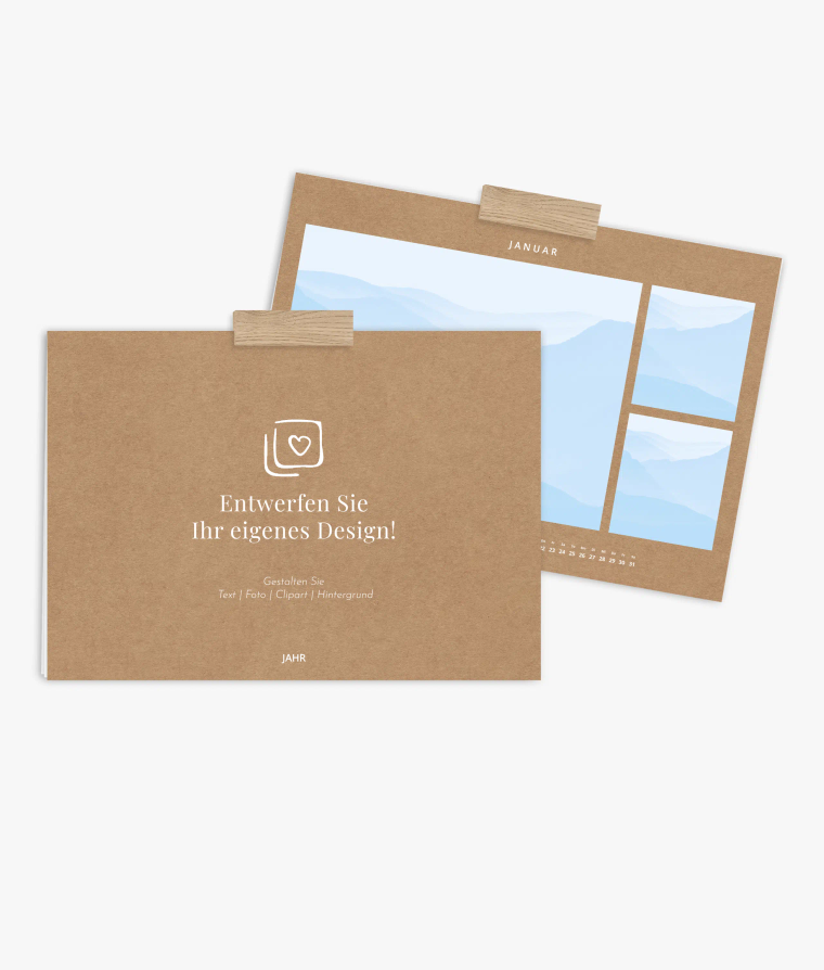 Wandkalender Blanko · Vintage