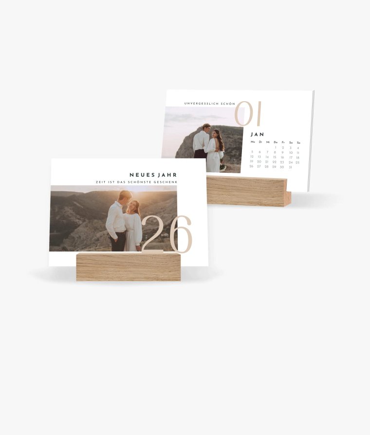 Tischkalender Zeitlos