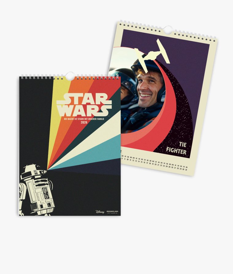 Wandkalender Star Wars · A New Nostalgia