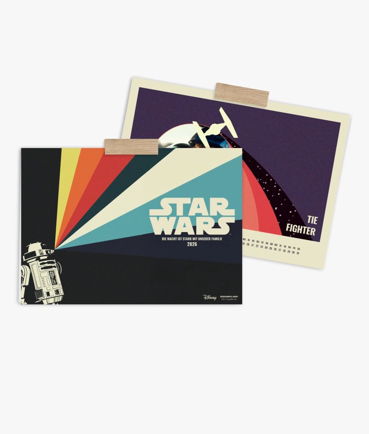 Wandkalender Star Wars · A New Nostalgia
