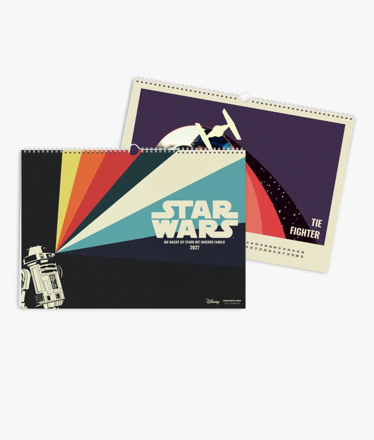 Wandkalender Star Wars · A New Nostalgia