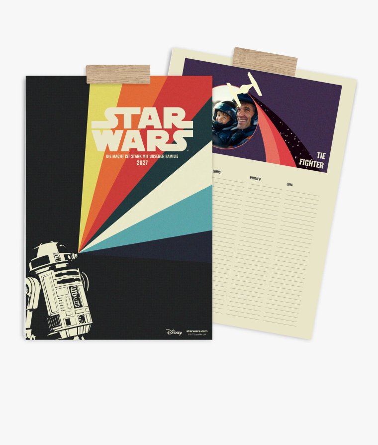 Familienplaner Star Wars · A New Nostalgia