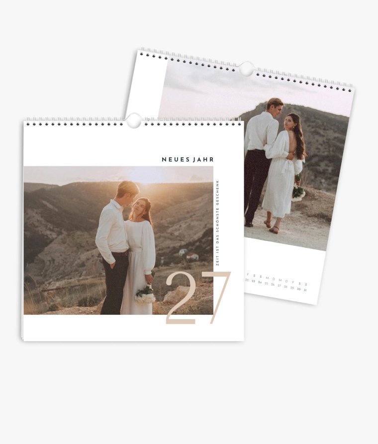 Wandkalender Zeitlos