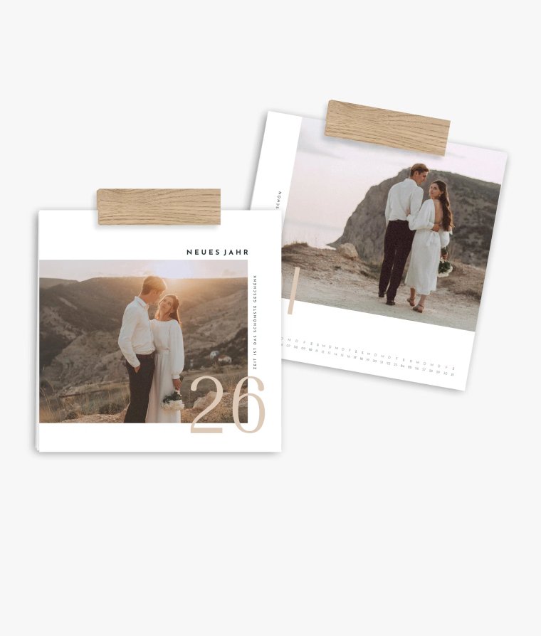 Wandkalender Zeitlos