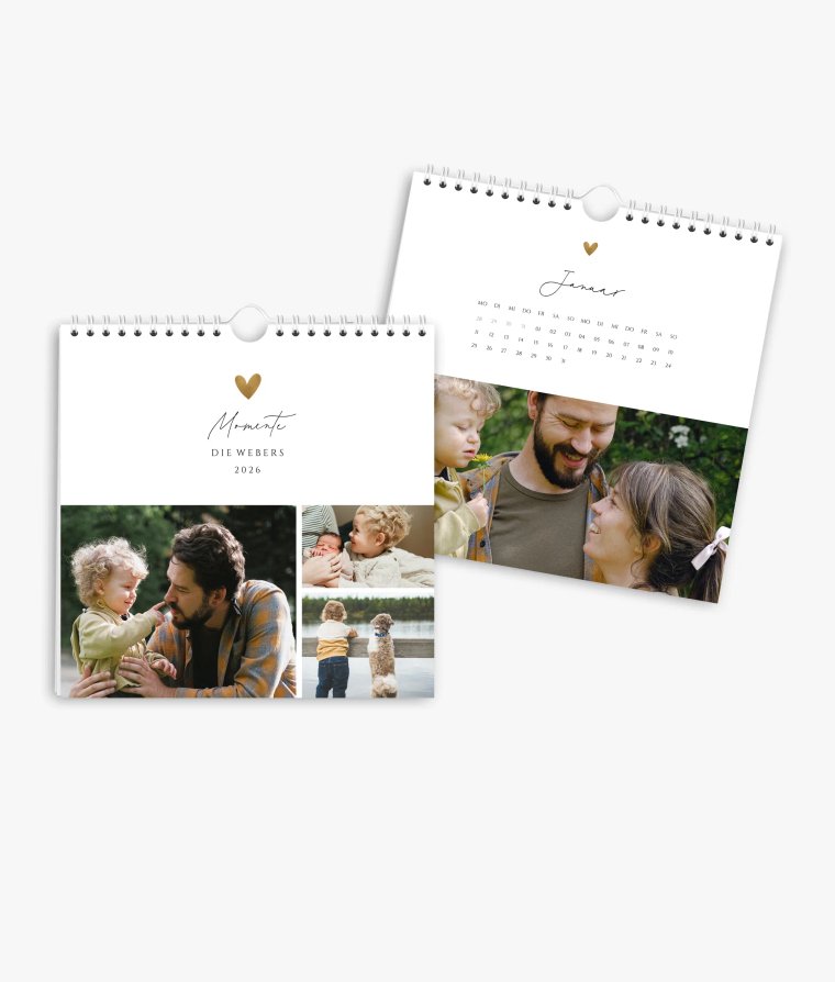 Wandkalender Heartfelt