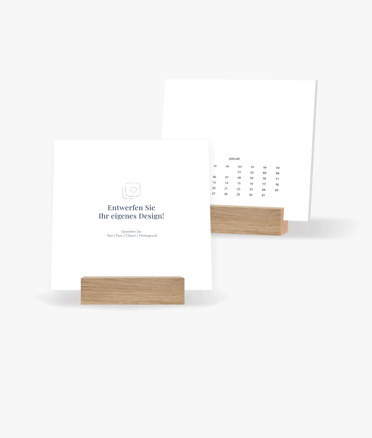 Tischkalender Minimal