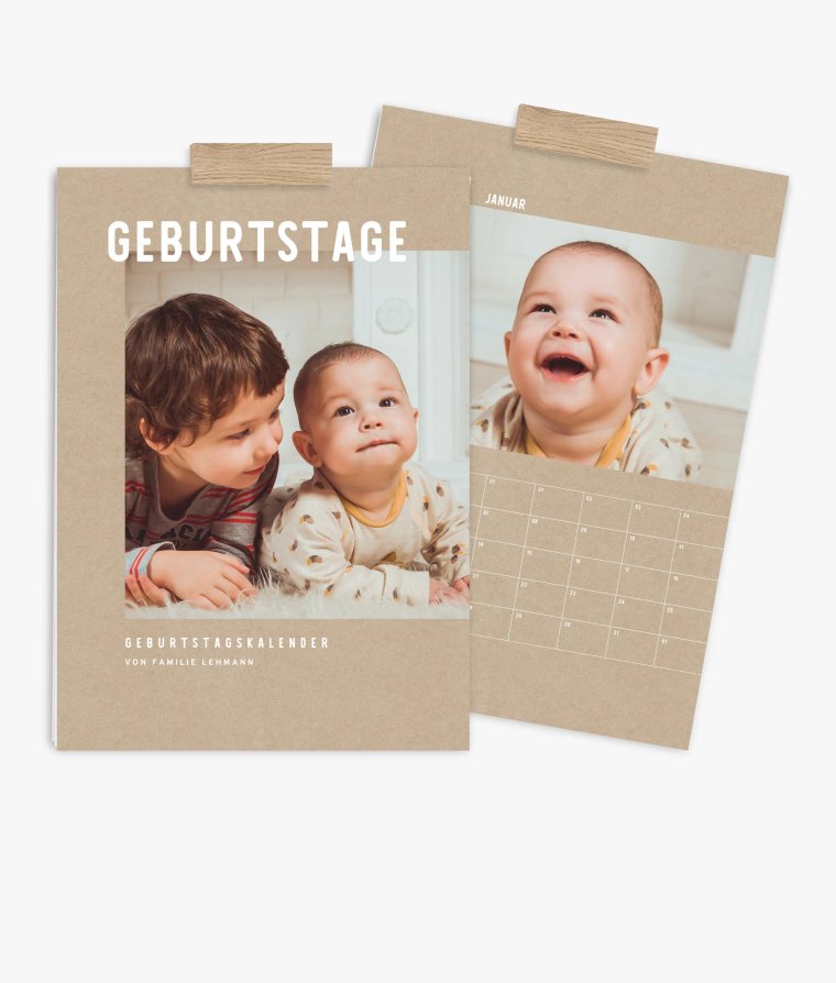 Terminkalender Our Journey · Geburtstagskalender