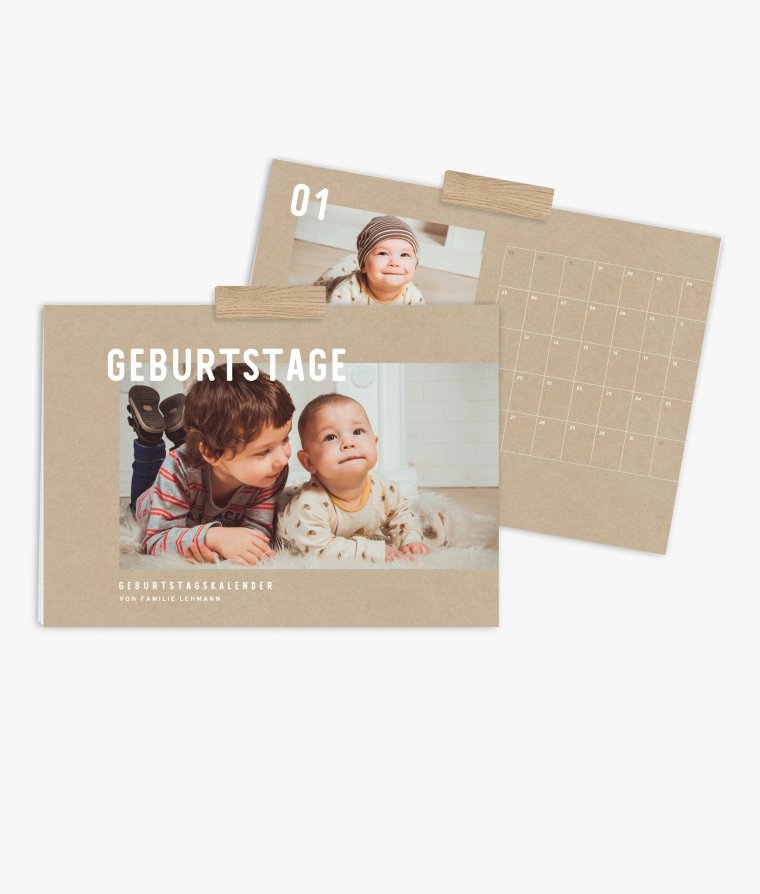 Terminkalender Our Journey · Geburtstagskalender