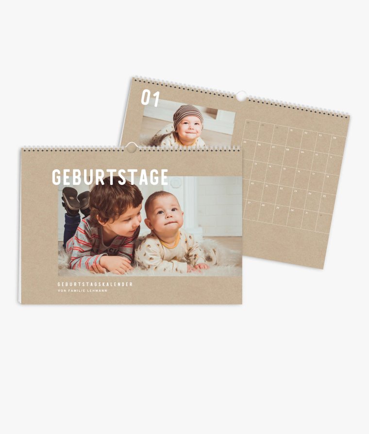 Terminkalender Our Journey · Geburtstagskalender