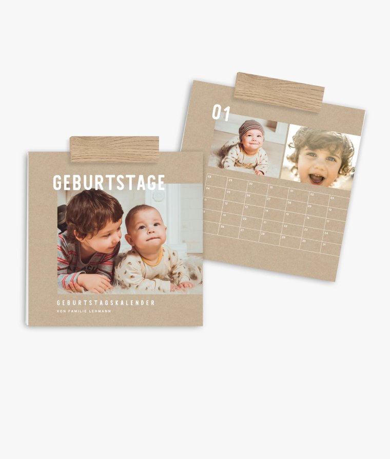 Terminkalender Our Journey · Geburtstagskalender