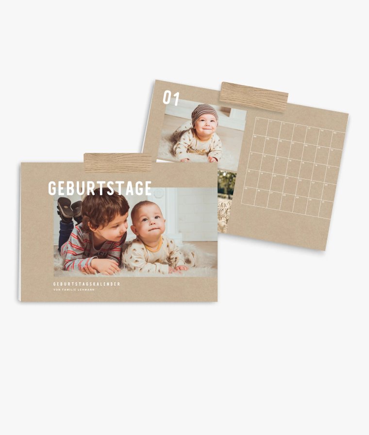 Terminkalender Our Journey · Geburtstagskalender