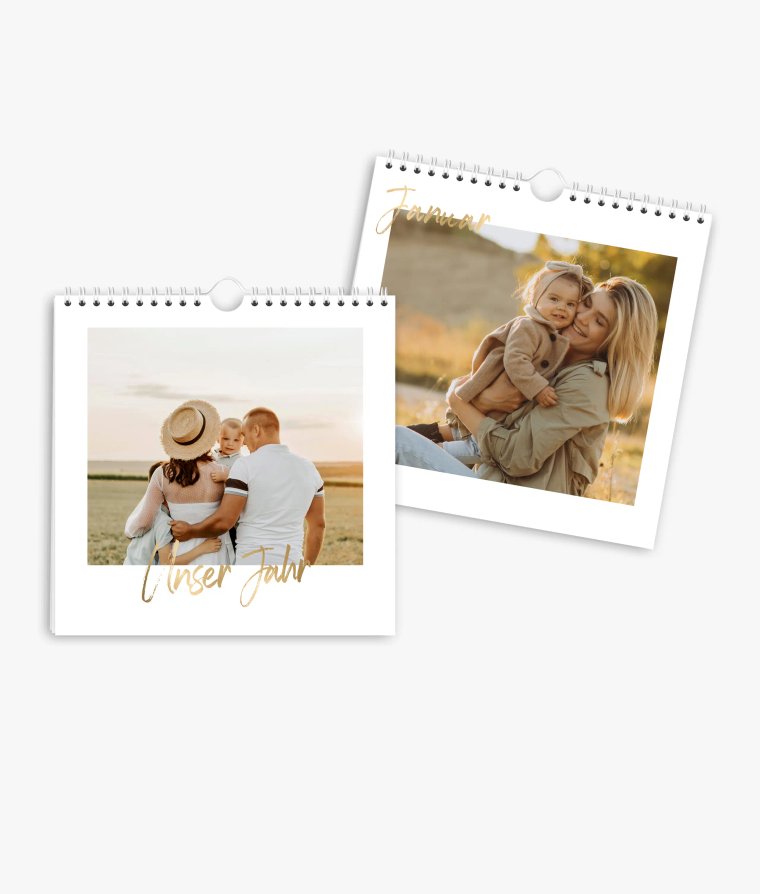 Wandkalender Golden joy · Alljahreskalender