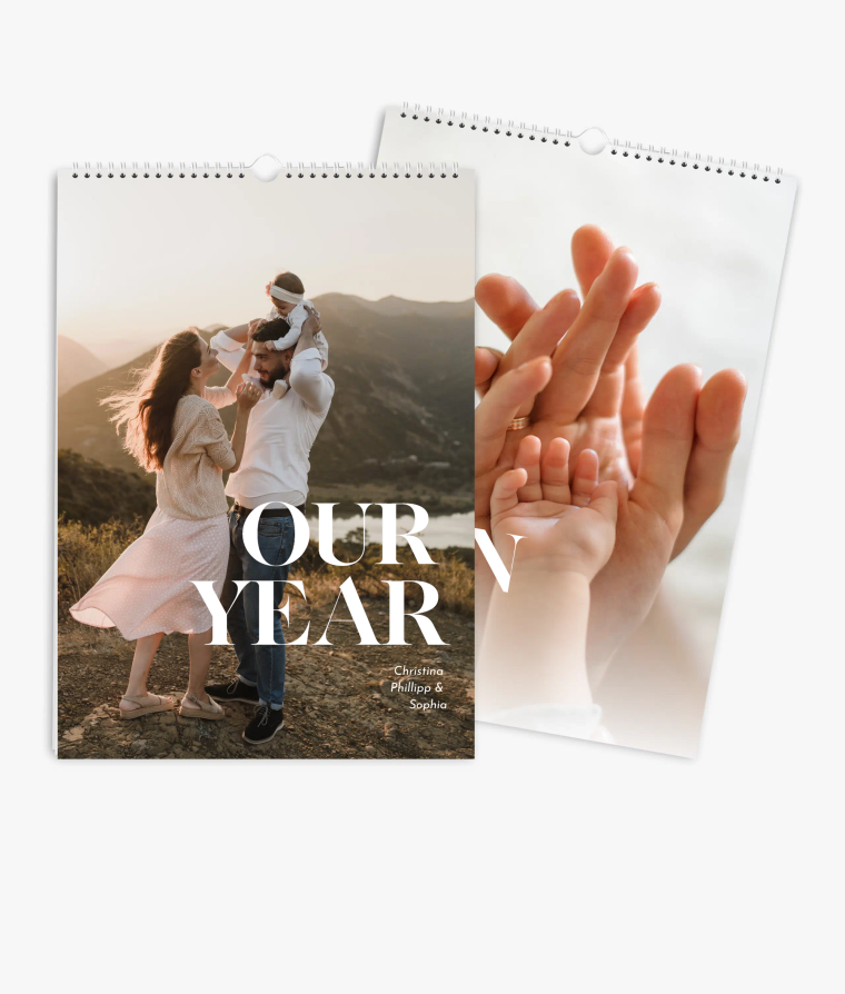 Wandkalender Bold Elegance · Alljahreskalender