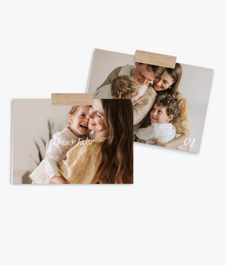 Wandkalender We are Family · Alljahreskalender