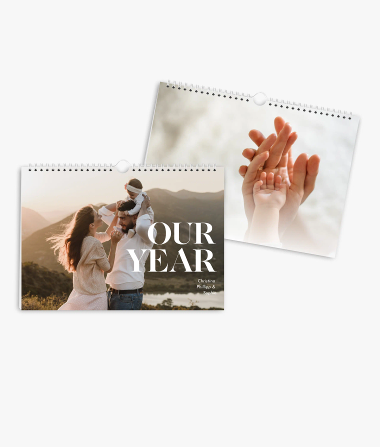 Wandkalender Bold Elegance · Alljahreskalender