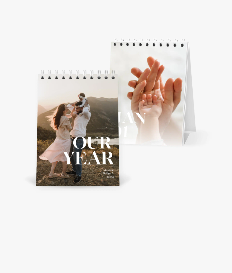 Tischkalender Bold Elegance · Alljahreskalender