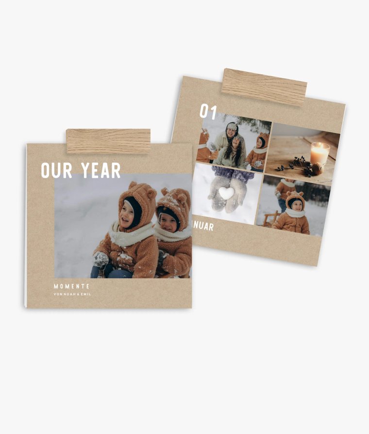 Wandkalender Our Journey · Alljahreskalender