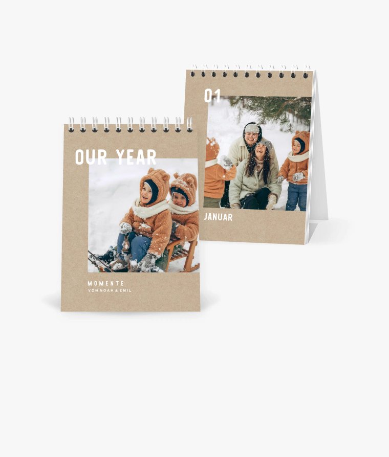 Tischkalender Our Journey · Alljahreskalender