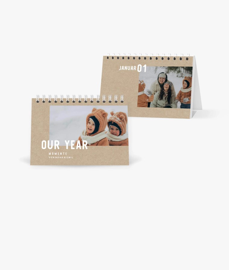 Tischkalender Our Journey · Alljahreskalender