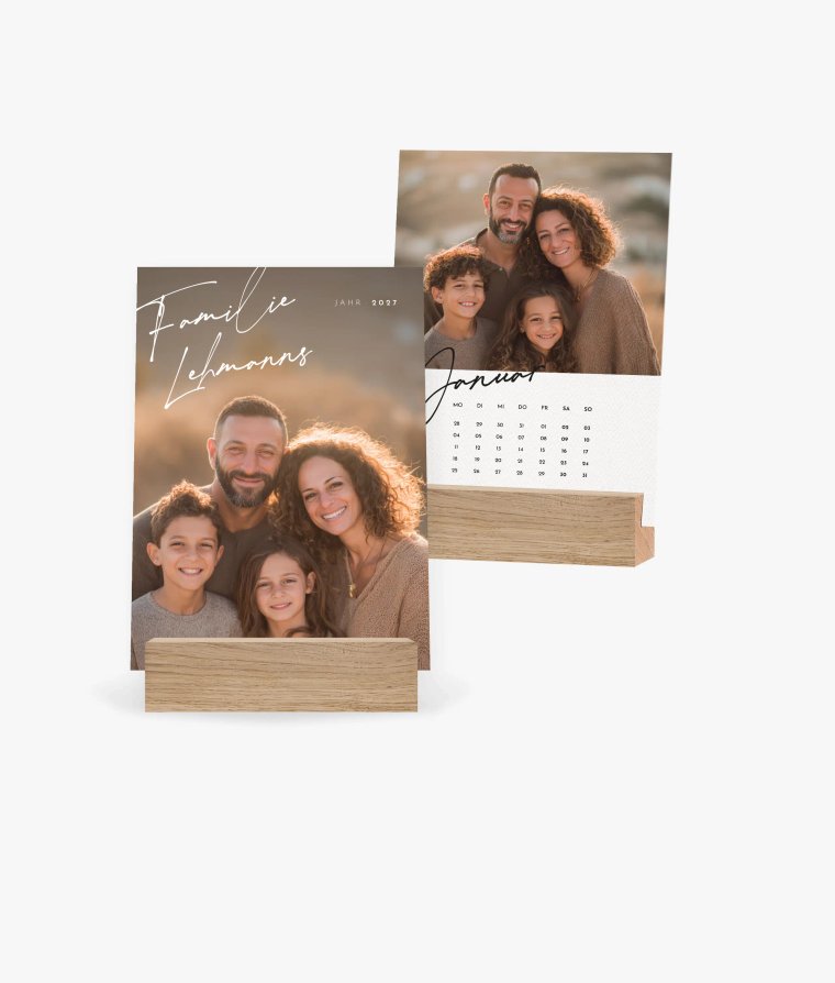 Tischkalender The Family