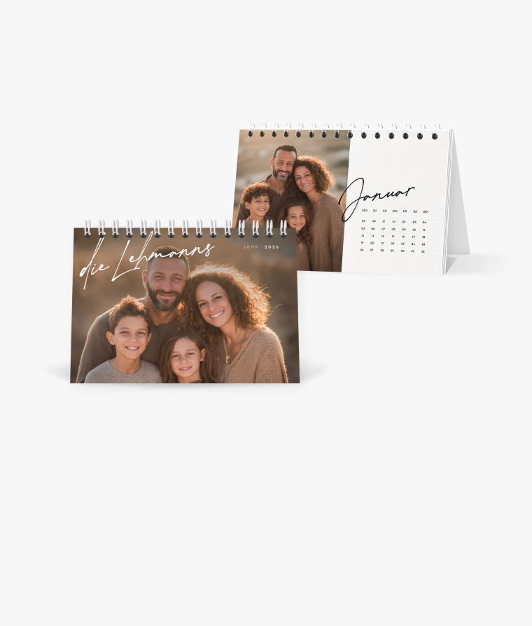 Tischkalender The Family