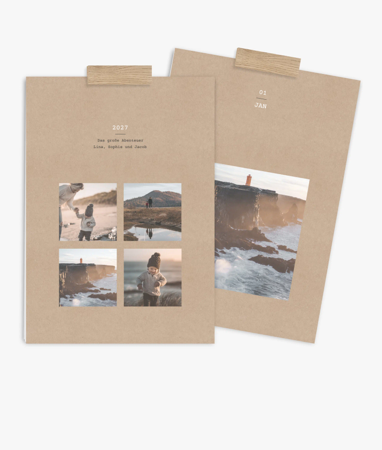 Wandkalender Clean Crafty · UNICEF