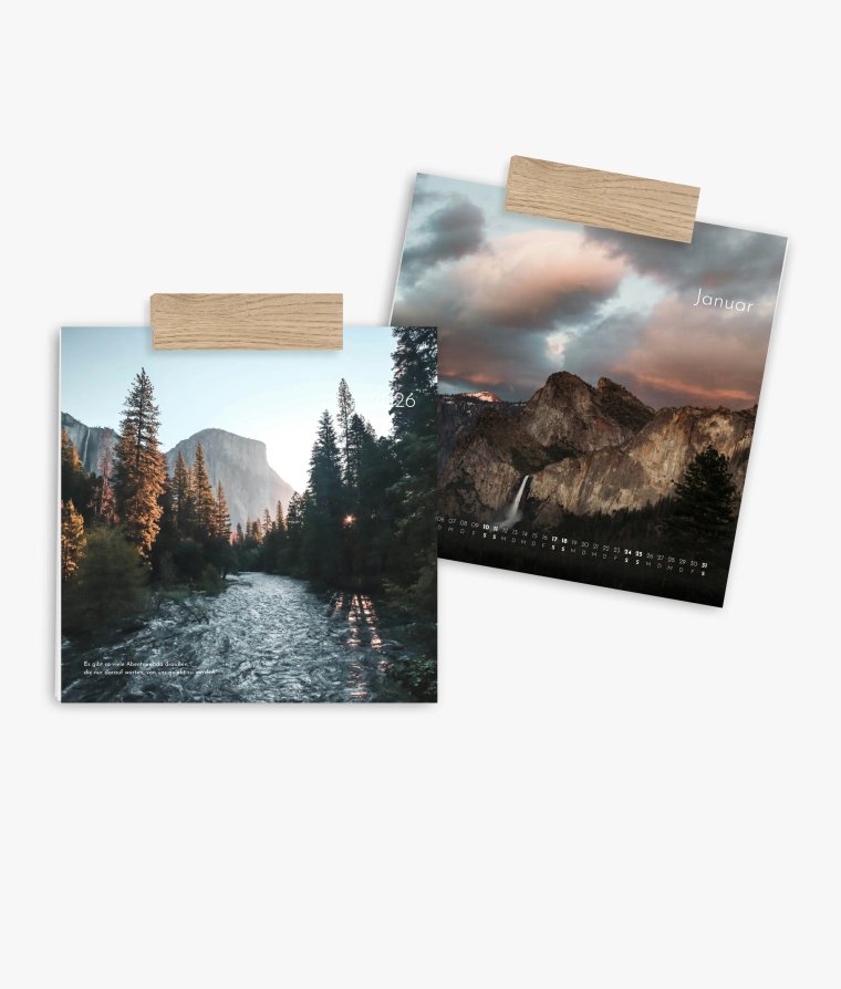 Wandkalender Landscapes
