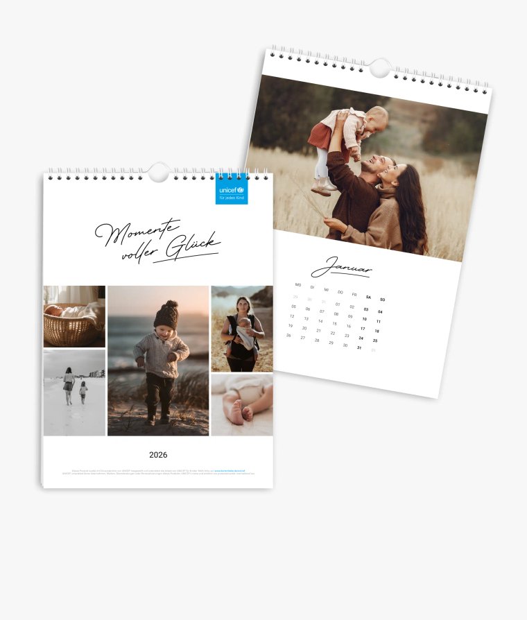 Wandkalender Relaxed · UNICEF