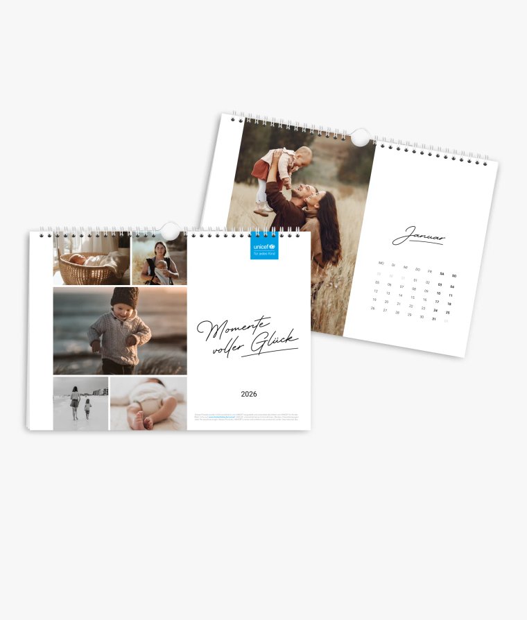 Wandkalender Relaxed · UNICEF