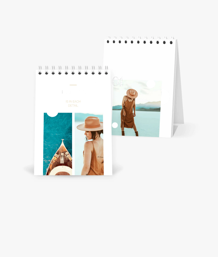Tischkalender Luxury