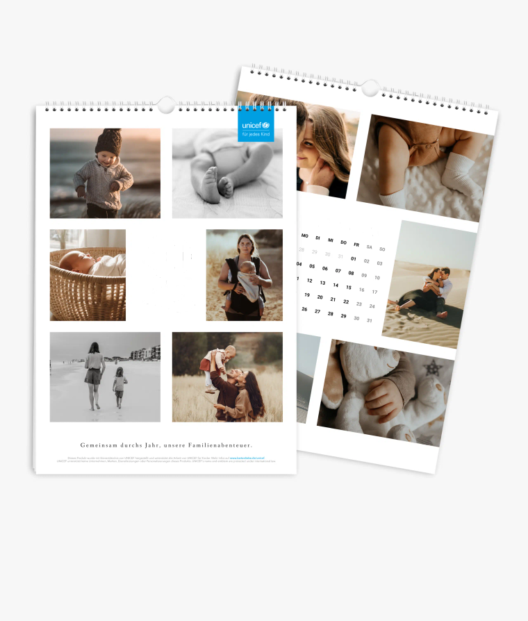 Wandkalender Golden Year · UNICEF