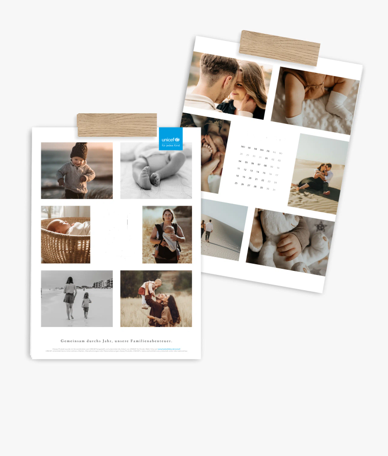 Wandkalender Golden Year · UNICEF