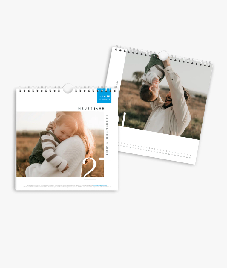 Wandkalender Zeitlos · UNICEF