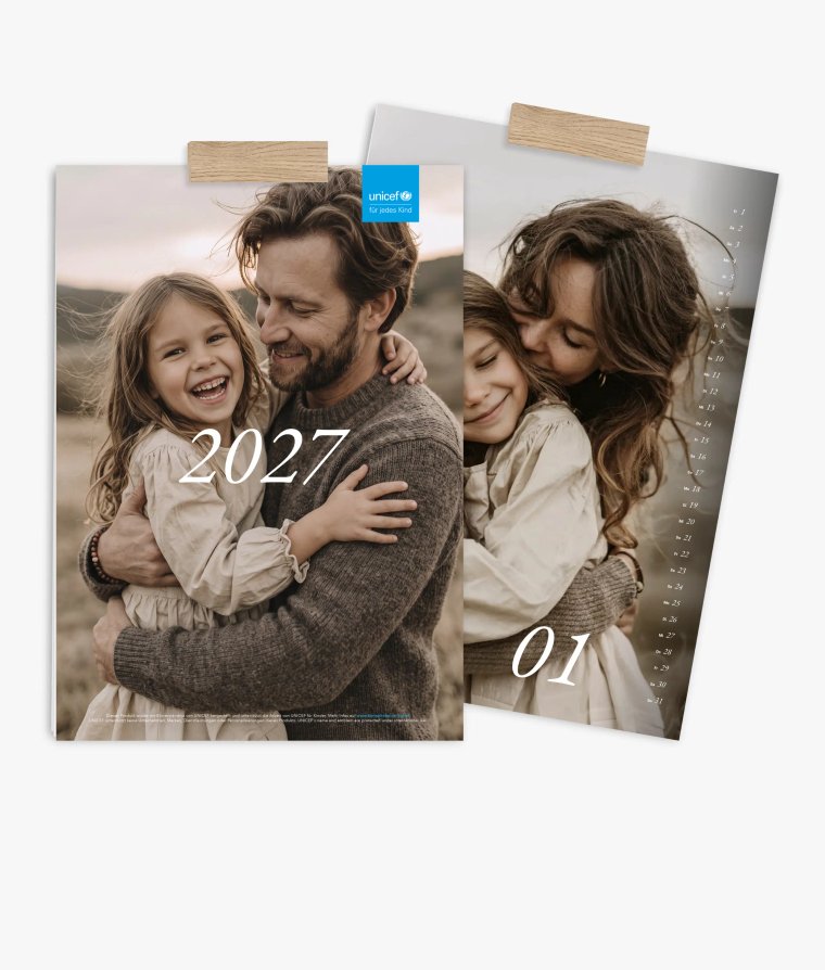Wandkalender We are Family · UNICEF
