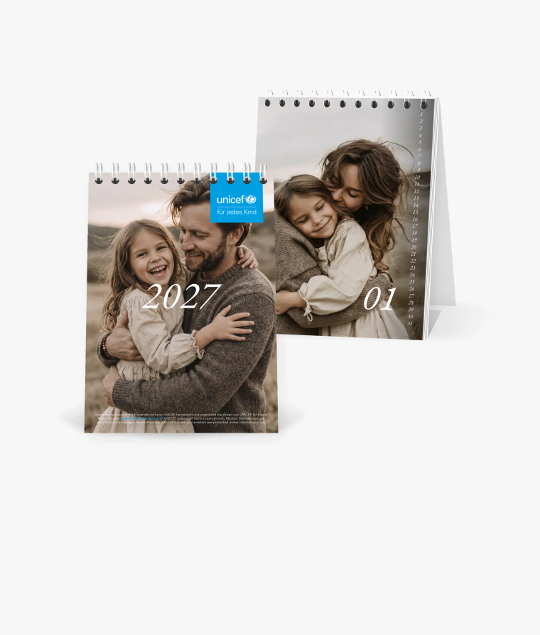 Tischkalender We are Family · UNICEF